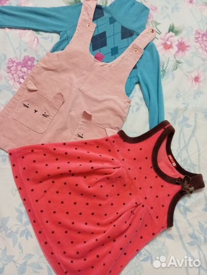 Сумка вещей на девочку размер 92