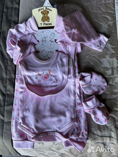 Комплект боди на 3 месяца