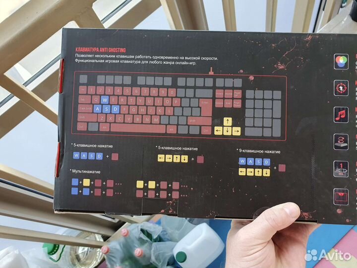 Клавиатура A4tech bloody B120N