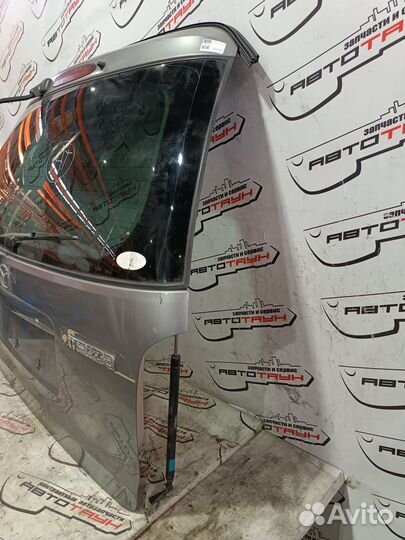 Дверь задняя mazda MPV LW3W LW5W lwew lwfw L08162020F серый, 29Y QA4910