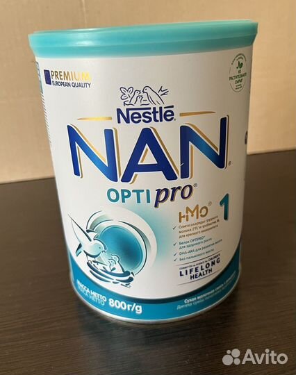 Детское питание смесь NAN 1, 2,3