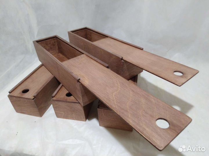 Коробка подарочная деревянная