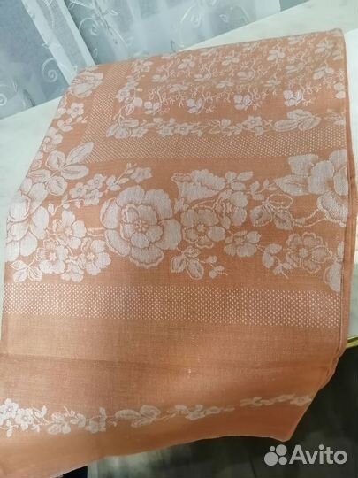 Скатерть лен СССР новая