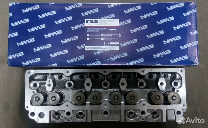 Головка блока цилиндров умз 4216 с клапанами