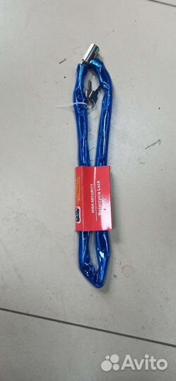 Велоцепь надежная антивандальная в силиконе