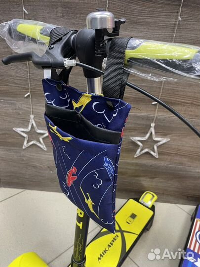 Самокат детский трехколесный