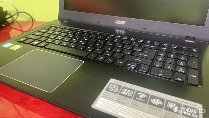 Ноутбук Acer aspire E5-576