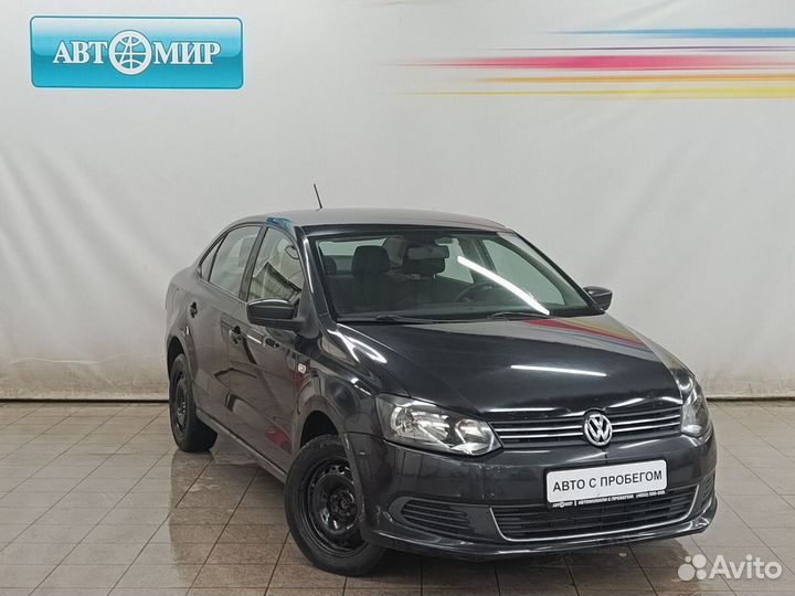 Volkswagen Polo 1.6 AT, 2012, 268 000 км