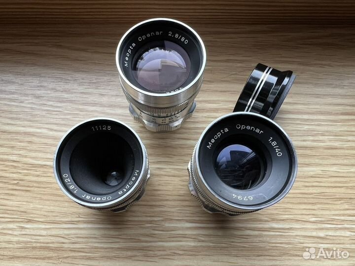 Комплект Meopta Openar 40mm 1.8 20mm 80mm +