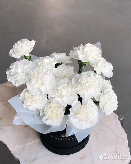 Цветы (гвоздика) букет