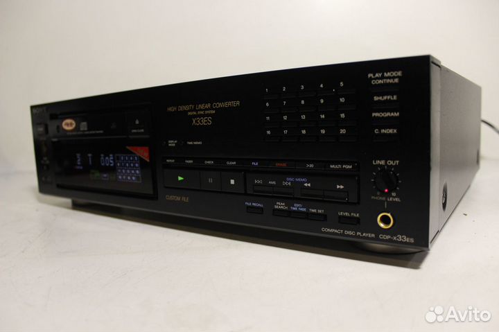 Sony CDP-X33ES CD-Плеер пр-ва Япония