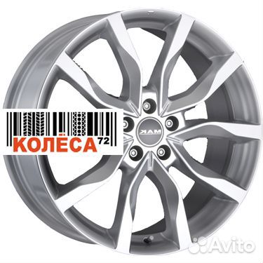 MAK Highlands 8.5x20 5x108 ET45 Dia63.4 Silver