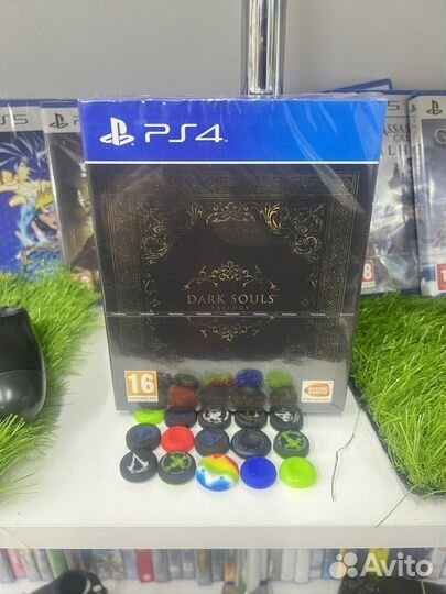 Dark souls trilogy ps4 (новый диск)