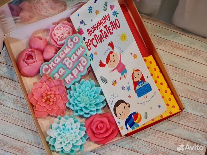 Подарок из мыла для воспитателя