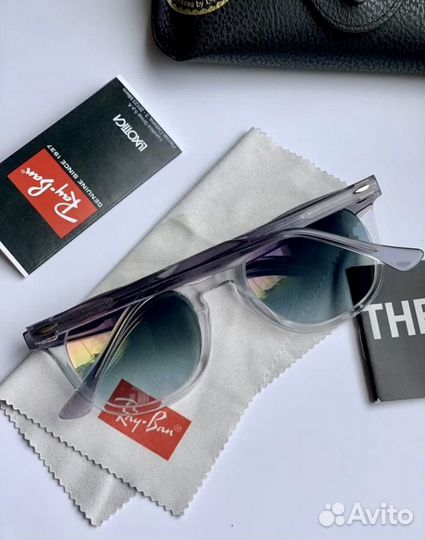 Солнцезащитные очки ray ban hewkeye прозрачные