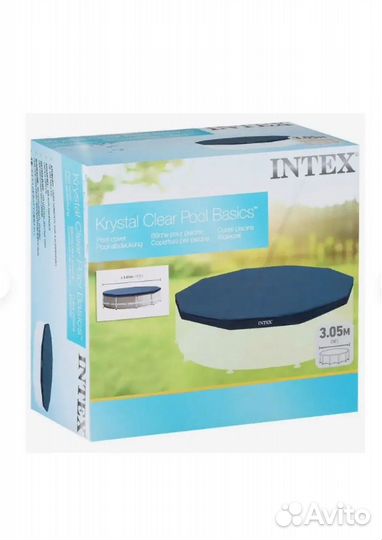 Тент на каркасный бассейн 305