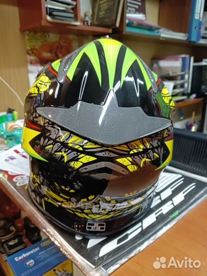 Шлем кроссовый новый