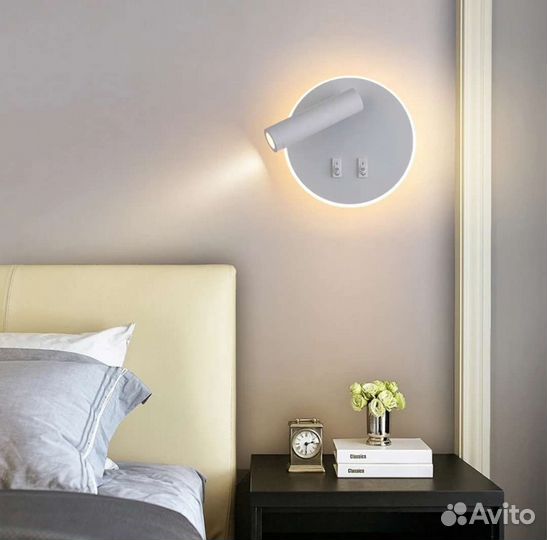 Светодиодный светильник прикроватный 2 шт