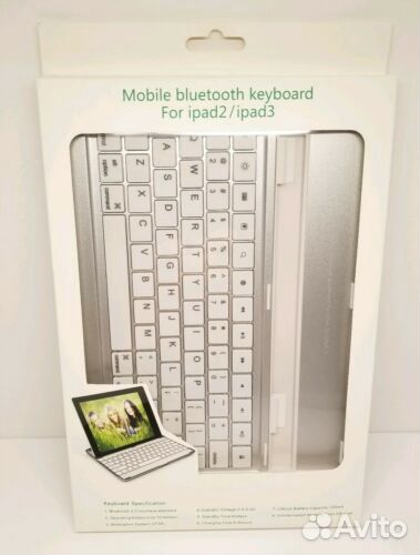 Bluetooth клавиатура для iPad 2 / 3