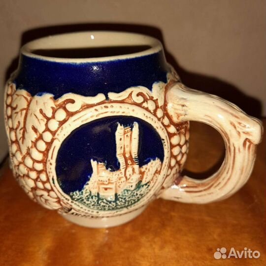 Винтажный бокал под глинтвейн