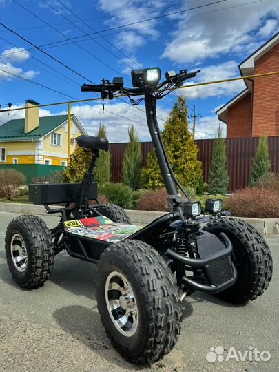 Электрический квадроцикл скутер