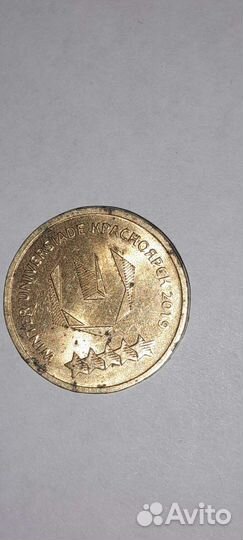 Монета Универсиада 2019 Красноярск