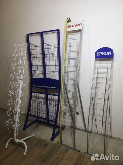 Рекламные световой короб, стойки, штендер