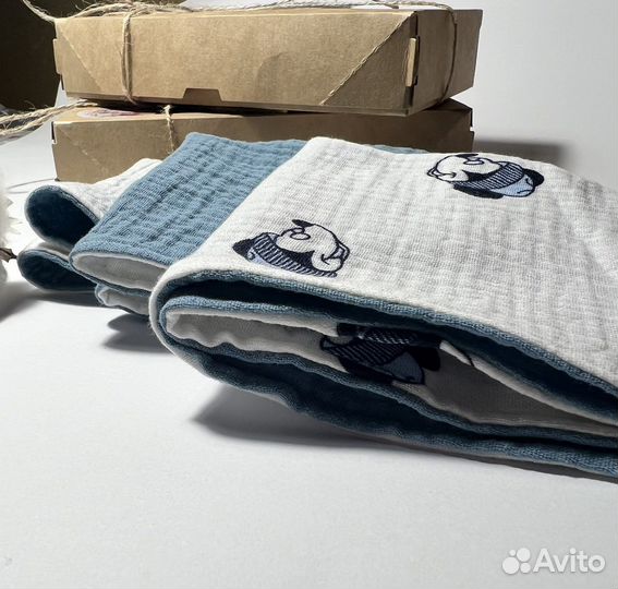 Муслиновые салфетки(платочки)