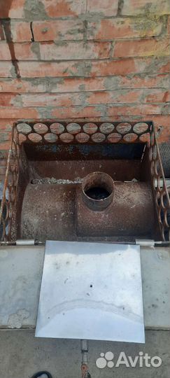 Чугунная печь для бани