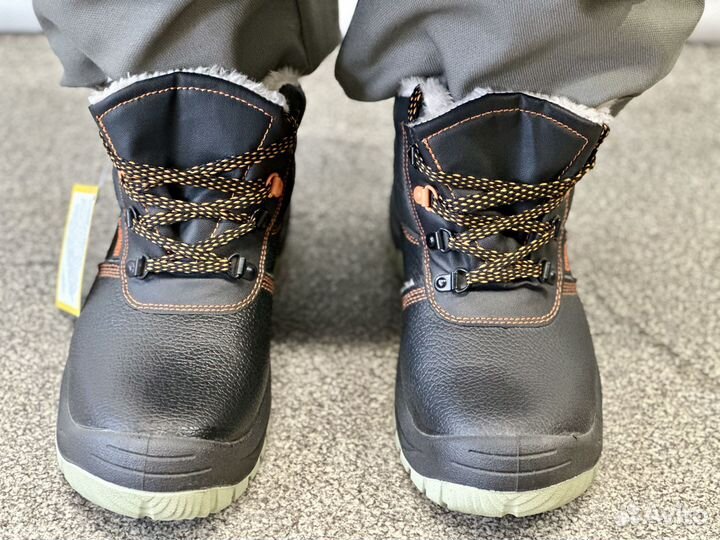 Рабочие ботинки зимние