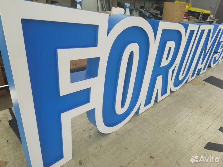 Объемные буквы