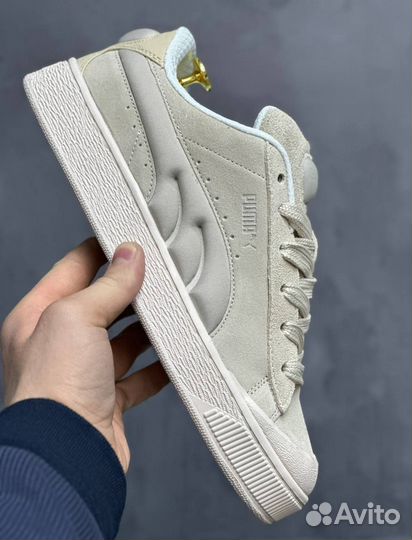 Кроссовки Puma Suede XL Нежно Бежевые