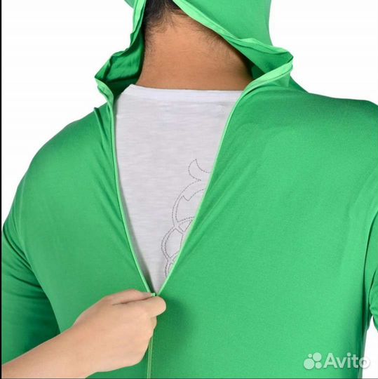 Новый костюм хромакей, зелёный 170-180см