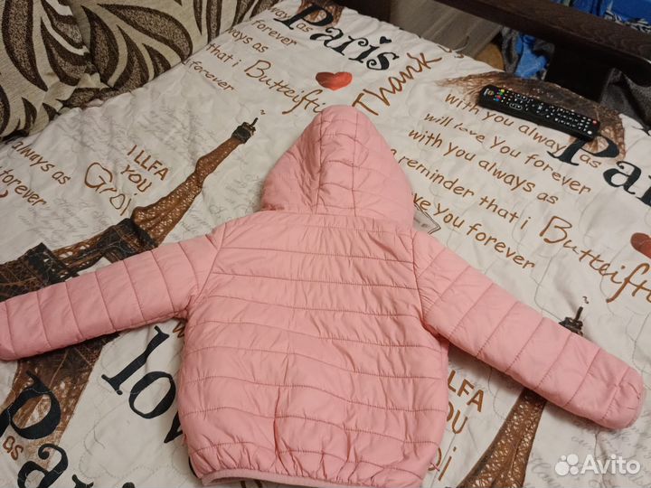 Куртка демисезонная для девочки 92