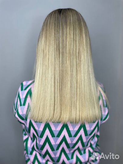 Кератиновое выпрямление волос