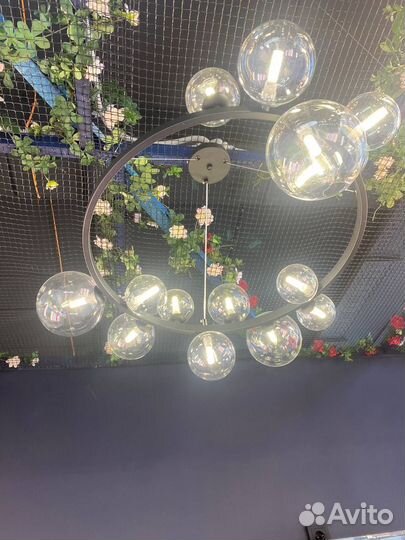 Потолочная люстра шары Ballons Black