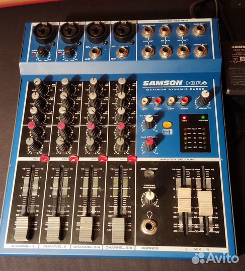 Микшерский пульт samson MDR6