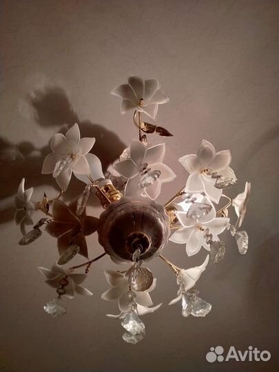 Люстра потолочная бу