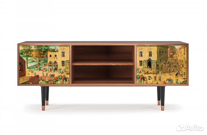 Тв-тумба T2 - Орех - Children's Games