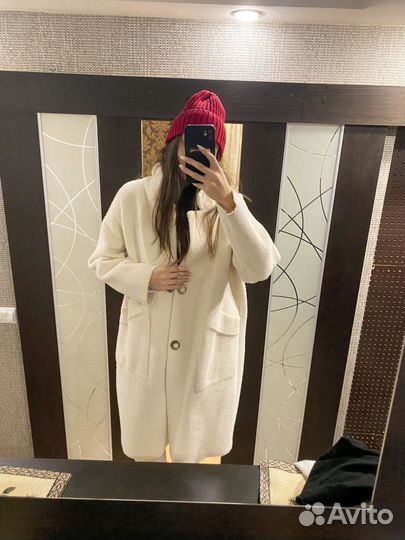 Пальто женское зимнее оверсайз