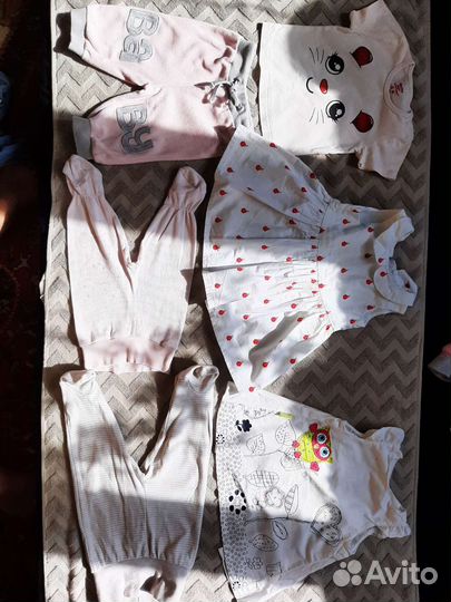 Огромный пакет вещей для девочек 45 шт