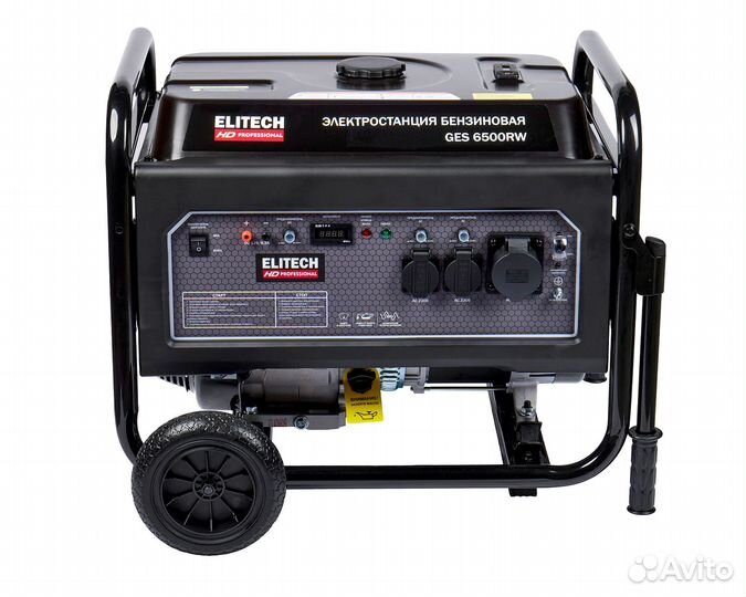 Генератор Elitech GES 6500RW HD