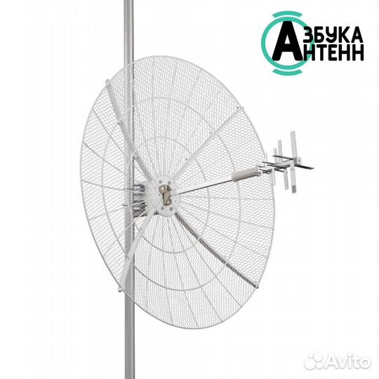Cборная Параболическая mimo антенна kroks 24 dBi