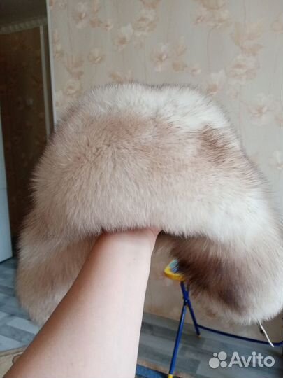 Шапка ушанка женская