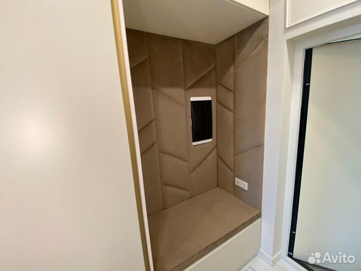 Мягкие панели в прихожей