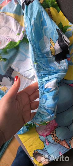 Комплект постельного белья в кроватку