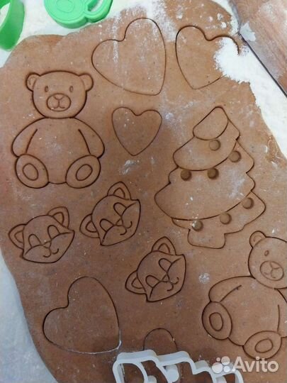 Имбирно медовое тесто