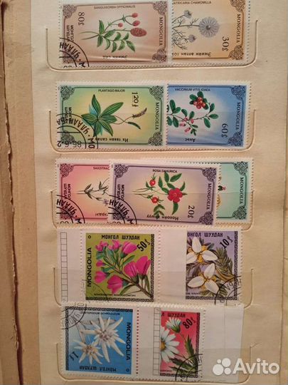 Почтовые марки СССР Монголия, Венгрия, Польша и др