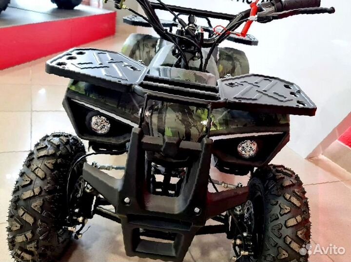 Детский квадроцикл Mini Grizlik X16 (PS, BW) motax