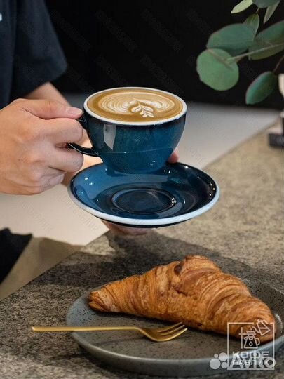 Кофейная пара Loveramics Egg 150 мл, цвет Night Sky (Ночное небо)